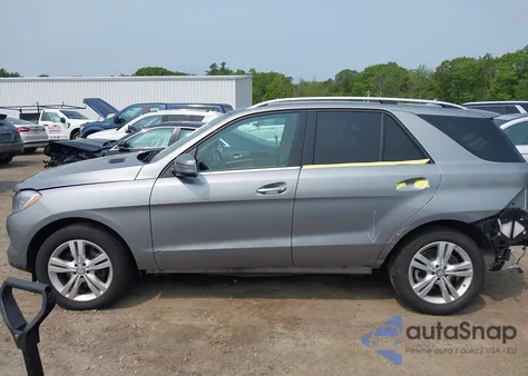 2014 Mercedes-Benz Ml 350 4Matic из США, поврежденный, VIN 4JGDA5HB9EA333067